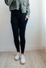Pockets On The Side Leggings in Black