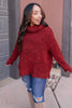 Popcorn And A Movie Sweater in Tomato