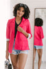 Pop of Polka Pink Blazer