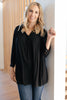Professionally Casual Top in Black