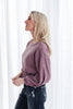 Purple Ribbons Top