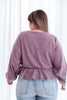 Purple Ribbons Top