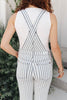 Railroad Stripe Overalls