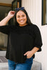 Raven Ruffles Top