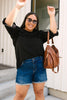 Raven Ruffles Top