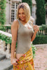 Ribbed Bodysuit in Olive