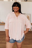 Riverside Button Up in Pink