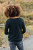 Sadie's Simple Sweater in Black
