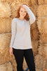Sadie's Simple Sweater in Gray