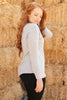 Sadie's Simple Sweater in Gray