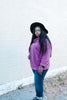Safe & Sound Cowl Neck In Sugarplum