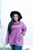 Safe & Sound Cowl Neck In Sugarplum