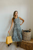 Sage Cheetah Dress