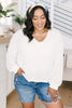 Sail Away V-neck Sweater