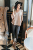 Salina Satin Top in Cream