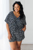 Set 'n' Sassy Romper in Black & White