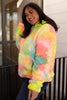 Shades and Sherpa Pullover in Sunrise