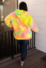 Shades and Sherpa Pullover in Sunrise