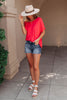 Sightseeing Top in Pink