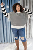 Simone Striped Sweater