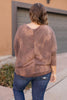 Slouchy Sleeve Top in Mocha