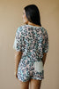 Spotted Tie Dye Lounge Top