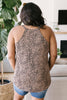 Sprinkled With Animal Print Top