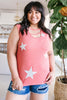 Star Player Top In Red