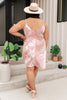 Starlet Tie Dye Dress In Dusty Pink