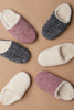 She'll Never Wear Shoes Again Chenille Slippers In Pink