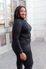 Stylin Girl Turtleneck in Black