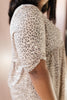 Subtle & Sweet Spotted Babydoll Top