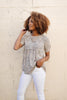 Subtle & Sweet Spotted Babydoll Top