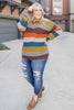 Summoning Fall Striped Sweater