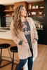 Sunday Morning Cardigan in Almond