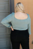 Sweetheart Bodysuit In Polar Ice