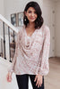 Take Flight Cowl Neck Top