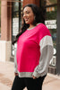 The Bridget Block Top in Rose