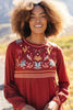 The Fall Embroidery Dress
