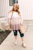 The Fanciful Flowing Top In Mocha