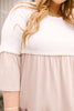 The Fanciful Flowing Top In Mocha