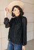 Grace Black Lace Blouse