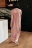 The Melanie Maxi Dress in Mauve