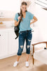 The Morning Bird Top in Blue