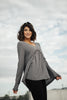 The Right Kind Of Attention Top In Charcoal