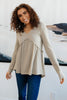 The Right Kind of Attention Top in Sage