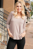 The Wendi Top in Ash