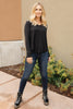 The Wendi Top in Ebony