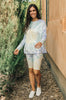 Tickle Me Tie Dye Top in Melon
