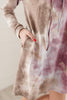 Tie Dye With A Hood Dress